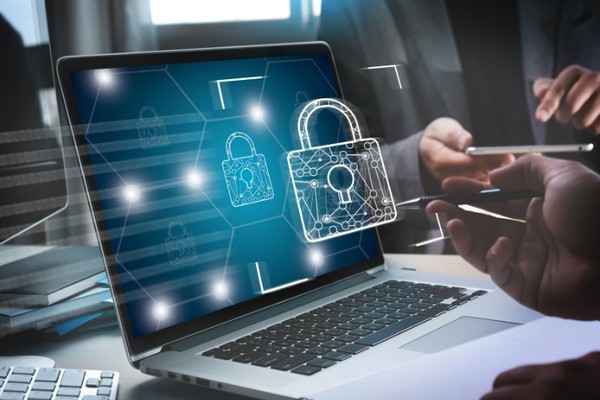 Hình ảnh minh họa bảo mật mạng và mã hóa dữ liệu
